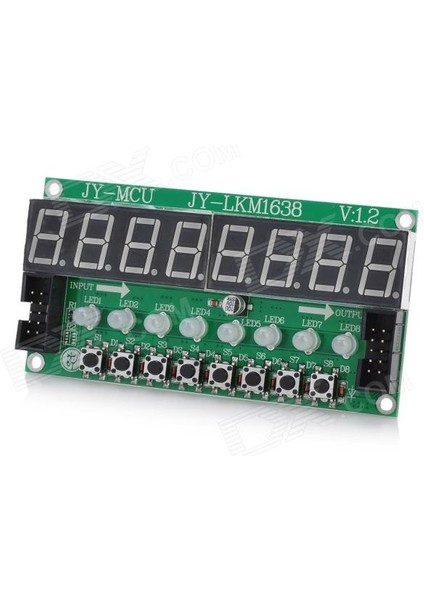 LKM1638 8 Butonlu Rgb Ledli Display Modülü