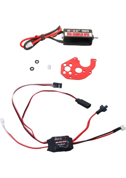 Rc Car 050 60T Eksenel SCX24 AXI00001 AXI90081 Için Metal Montajlı Motor(Yurt Dışından)