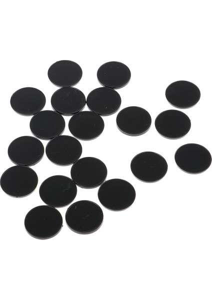 20X Plastik Yuvarlak Taban 22MM Minyatür Ekran Stand Rpg Wargames Aksesuar