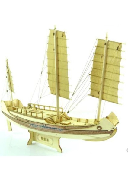 1: 148 Ahşap Tekne Montajlı Model Gemi Yapımları Bina Kiti Dıy