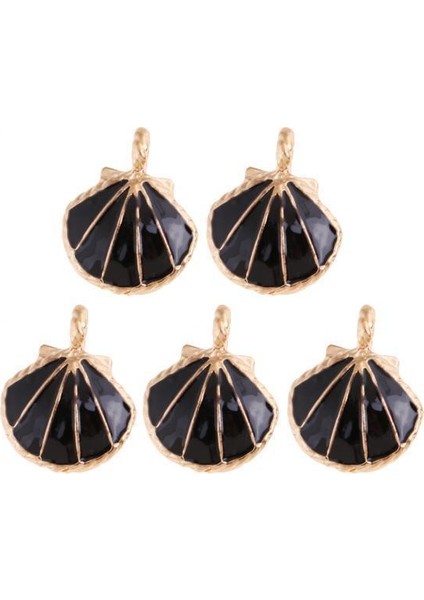Alaşım Kabuk Kolye 4 Adet