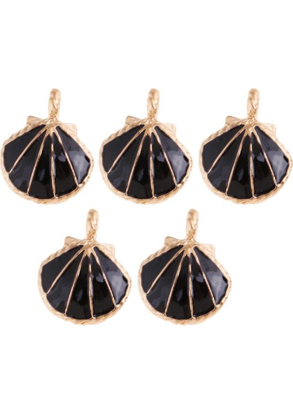 Alaşım Kabuk Kolye 4 Adet modelleri