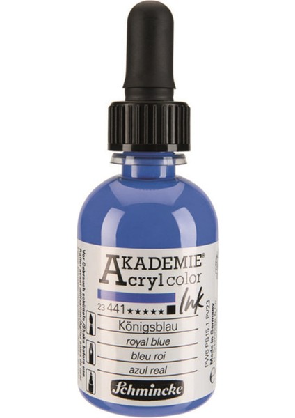 Akademie Akrilik Mürekkep 50 ml 441 Royal Blue