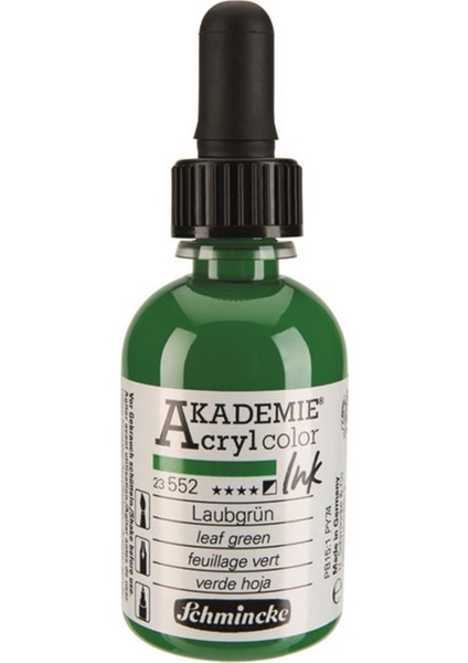 Akademie Akrilik Mürekkep 50 ml 552 Leaf Green