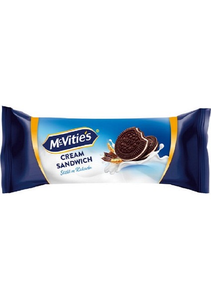 Mcvities Bitter Çikolatalı&Sütlü Kremalı Bisküvi 18 x 90 gr
