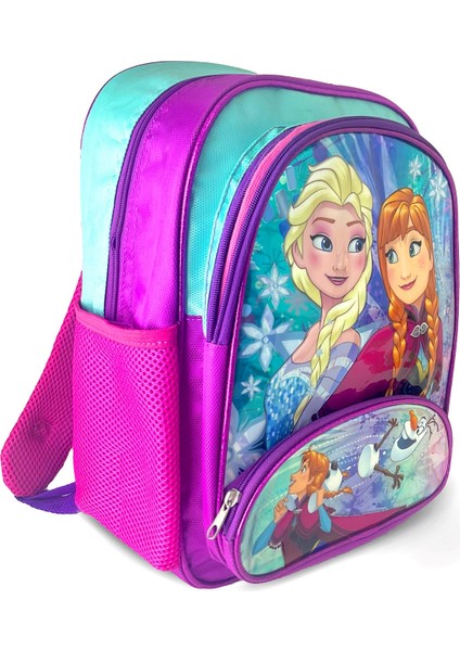 Frozen Orjinal Lisanslı Ilkokul Çantası 7 Parça Set