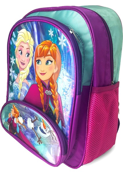 Frozen Orjinal Lisanslı Ilkokul Çantası 7 Parça Set