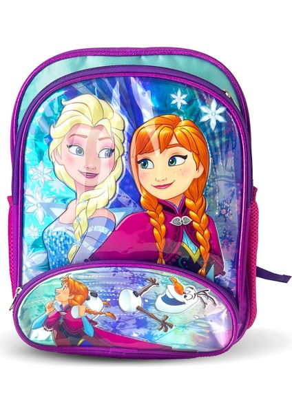 Frozen Orjinal Lisanslı Ilkokul Çantası ve Beslenme Çantası