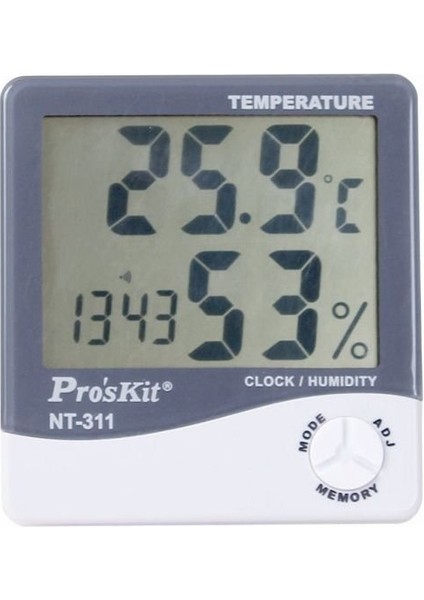 Proskit NT-311 Digital Sıcaklık Nem Ölçer fiyatları