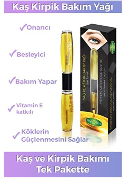 Kaş ve Kirpik Bakım Yağı, 10+10ML