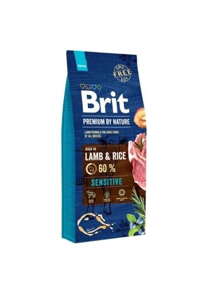 Premium Nature Sensitive Kuzulu Yetişkin Köpek Maması 15 kg