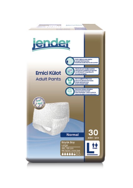 Külotlu Bez 2 x 30 Adet