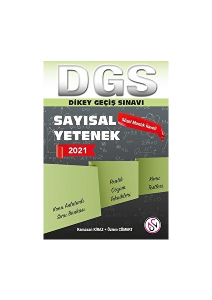 NSN Yayınevi DGS 2021 Sayısal Yetenek Konu Anlatımlı Soru Bankası