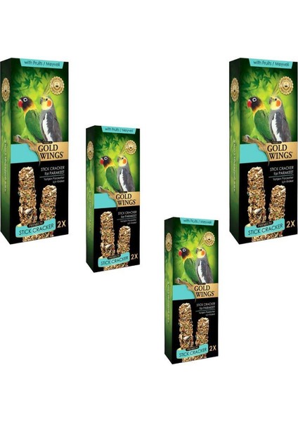 Meyveli Paraket Krakeri 2X65 gr x 4 Adet