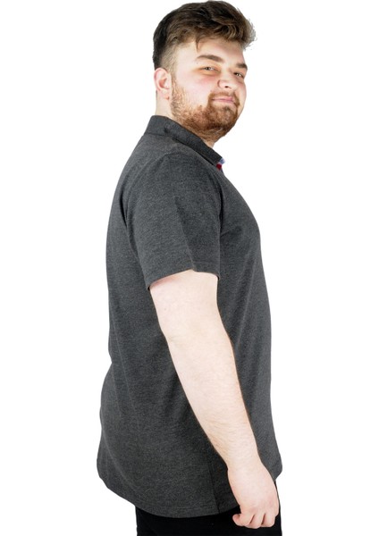 Erkek Polo T Shirt Mode Exchange 22312 Antramelanj
