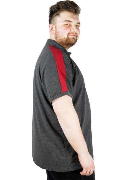 Erkek T Shirt Polo Ocean 22317 Antramelanj