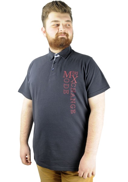 Erkek Polo T Shirt Mode Exchange 22312 Lacivert