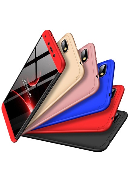 Xiaomi Redmi 6A Gkk Kılıf 360 Derece Tam Koruma