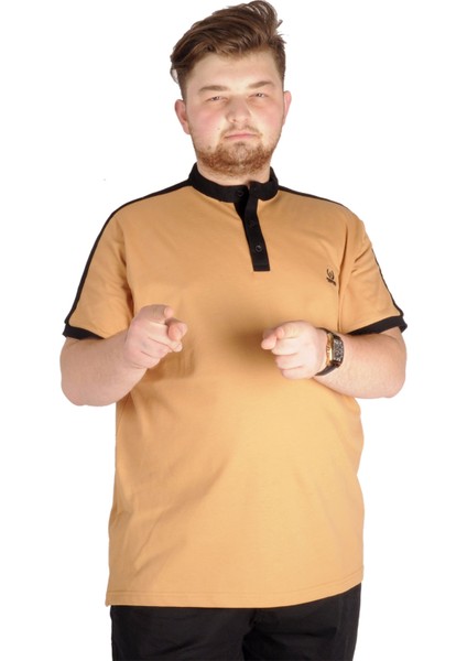 T-Shirt Polo Hkm Yaka Pike Mode Team 21556 Hardal fiyatları