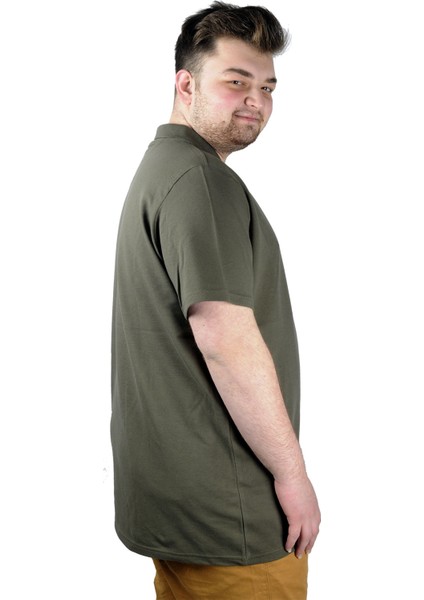 T-Shirt Polo Yaka Cepli Klasik 20550 Haki fiyatları