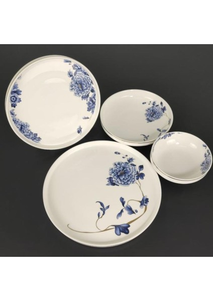 Blue Blanch 60 Parça Bone China Yemek Takımı – Dsn 042