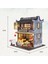 1:24 Ölçekli El Yapımı Dollhouse Mini Çin Çayevi Mobilya LED (Yurt Dışından) 2
