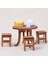 1:24 Ölçekli El Yapımı Dollhouse Mini Çin Çayevi Mobilya LED (Yurt Dışından) 3