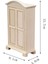 Dollhouse Depolama Dolap Minyatür Çocuklar Için 1/12 Dekorasyon Kabine (Yurt Dışından) 4