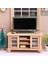 Minyatür Tv Kabine Dollhouse Mobilya Modeli Oyuncaklar Dollhouse Tv Yatak Odası Kahverengi Için (Yurt Dışından) 2