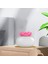 1000ML Aroma Essential Hava Difüzör Lotus Şekli Nemlendirici Sessiz Ev Pembe - Beyaz (Yurt Dışından) 3