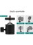 Kamera Cep Telefonu El Canlı Yayın Küçük Gimbal Küresel Metal Gimbal Sabitleyici Tripod Cep Telefonu Gimbal(Yurt Dışından) 4