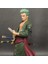 Tek Parça Büyük Figür 3D2Y Üç Strok Kılıçcılık Roronoa Zoro Hasır Şapka Korsanlar Anime Pvc Model Oyuncaklar Hediye Gk | Aksiyon Figürleri (Yeşil) 4