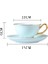 Lüks Seramik Kahve Fincanı Seti Porselen Avrupa Kullanımlık Sevimli Çevre Dostu Seyahat Kupası ve Tabağı Seyahat Tazas Drinkware 50 | Teacup tabak Setleri 3