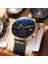 Lüks Izle Kuvars Gmt Üst Marka Safir Cam Erkekler Izle | Kuvars Saatler (Black1) 2