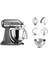 Kitchenaid 5KSM175PSEMS Artisan 4.8 Litre Mutfak Şefi -  Medallion Silver 4