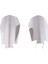 Dyna's/fxr's Baggers Için Motosiklet Paslanmaz El Muhafızları 185X115MM 1