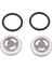 5xmotorcycle Bisiklet Fren Ana Silindir Rezervuarı Görme Ayna Conta 18MM 5 Pcs 3
