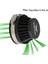 Motosiklet Hava Filtresi Professional Direct, Dirt Bike Için Değiştirilir Atv 48MM Siyah 5