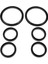 Harley Touring 2004-2013 Için Motosiklet Enstrümant Kurulu Gauge Çember Kiti 3