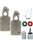 Araba 6 Yollu Pil Terminal Kelepçe Kiti 1/0 Awg Gauge Dayanıklı Takımı Kolay 1