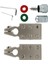 Araba 6 Yollu Pil Terminal Kelepçe Kiti 1/0 Awg Gauge Dayanıklı Takımı Kolay 4