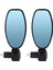 2pcs Universal 7/8 "tutma Çubuğu Ucu Motosiklet Dikiz Yan Aynaları Motor Bisiklet 2