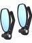 2pcs Universal 7/8 "tutma Çubuğu Ucu Motosiklet Dikiz Yan Aynaları Motor Bisiklet 5