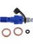 3xuniversal M10 Tek Banjo Bolt Iplik Bleeden Meme Izgayıcıları 1.0mm Mavi 3 Pcs 1