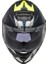 Motosiklet Storm Sprınter Mat Siyah-Gri-Cobalt Kask S 2
