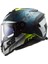 Motosiklet Storm Sprınter Mat Siyah-Gri-Cobalt Kask S 4