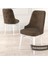 Concept Iza Serisi 80 x 132 cm Açılabilir Mdf Masa Beyaz Mutfak Masa Takımı 4 Sandalye 4