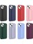 Apple iPhone 13 Kapak Qstand Silikon Kılıf - Lila 5