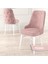 Concept Iza Serisi 80 x 132 cm Açılabilir Mdf Masa Beyaz Mutfak Masa Takımı 6 Sandalye 4