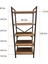 Tedarik Center Dekoratif 5 Raflı Metal Ayaklı Kitaplık Çok Amaçlı Raf 5